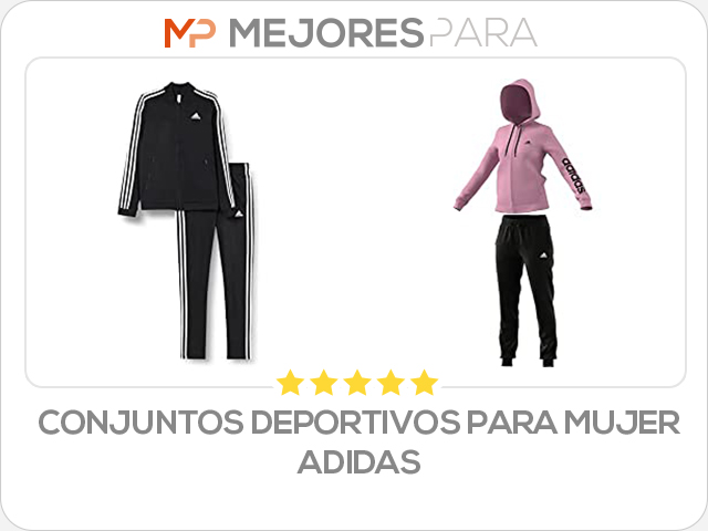 conjuntos deportivos para mujer adidas