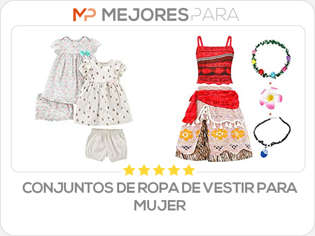 conjuntos de ropa de vestir para mujer