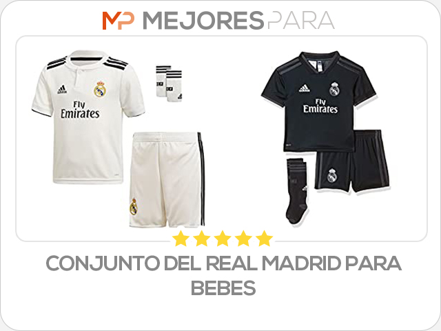 conjunto del real madrid para bebes