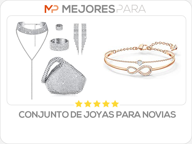 conjunto de joyas para novias