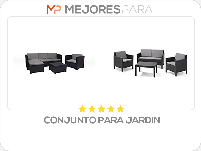 conjunto para jardin