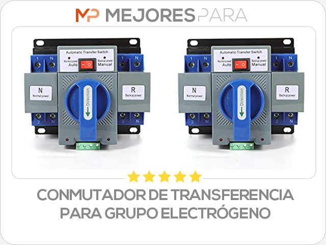 conmutador de transferencia para grupo electrógeno