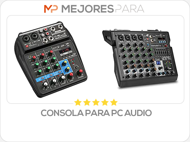 consola para pc audio