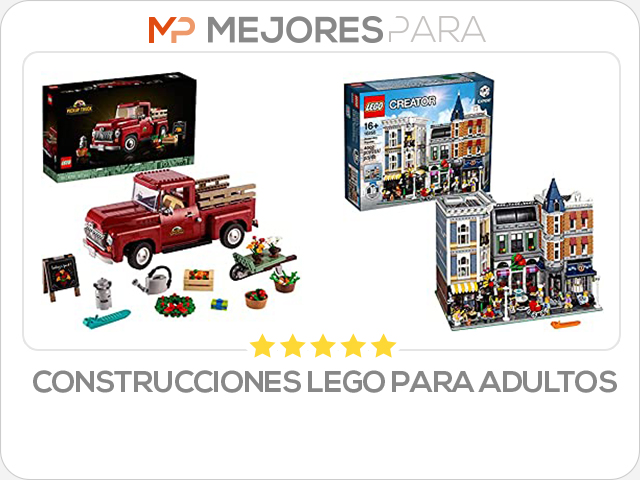 construcciones lego para adultos