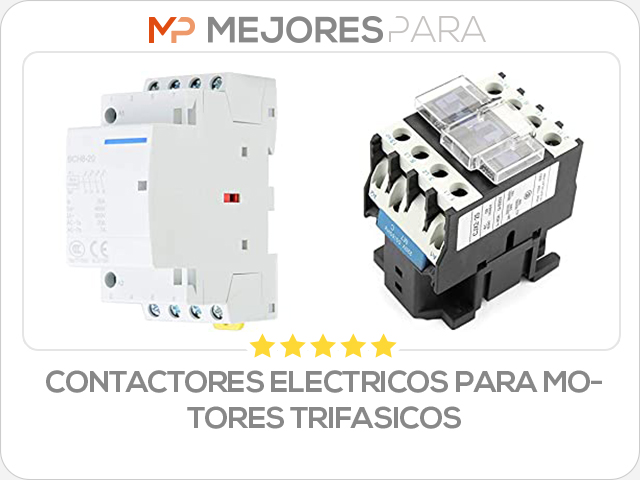 contactores electricos para motores trifasicos