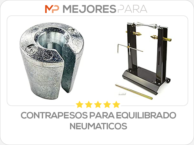 contrapesos para equilibrado neumaticos