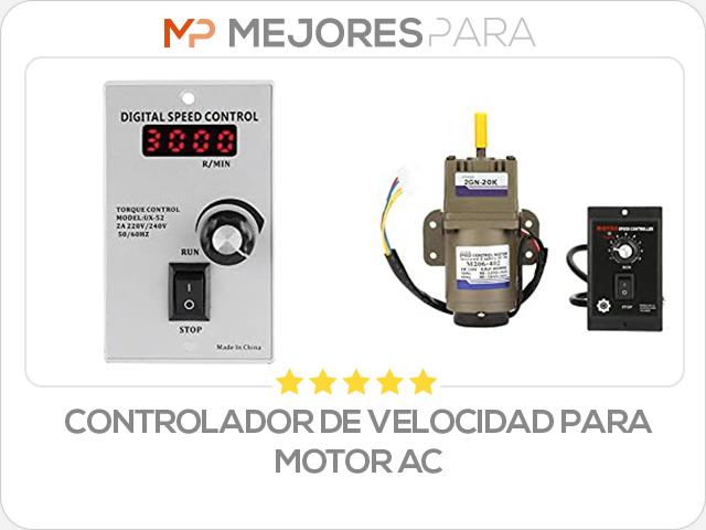 controlador de velocidad para motor ac