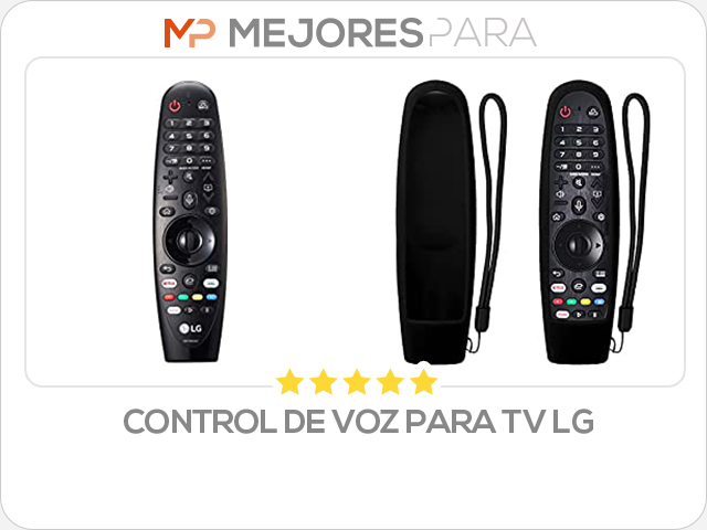 control de voz para tv lg