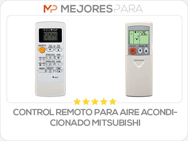 control remoto para aire acondicionado mitsubishi