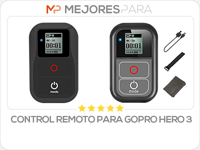 control remoto para gopro hero 3