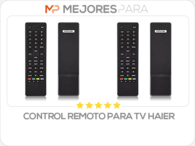 control remoto para tv haier