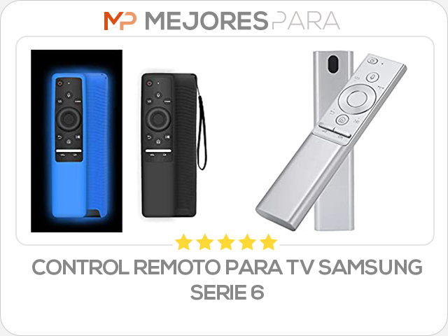 control remoto para tv samsung serie 6