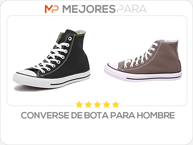 converse de bota para hombre