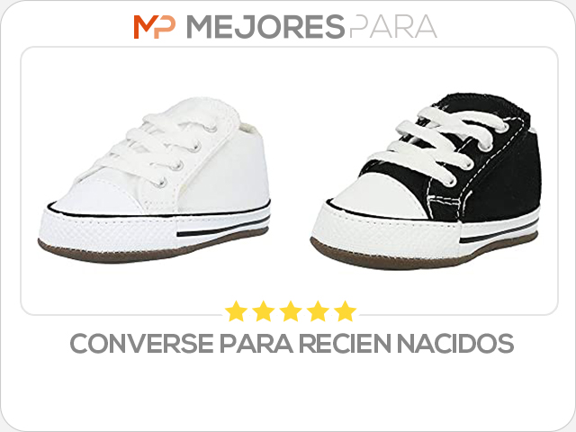 converse para recien nacidos