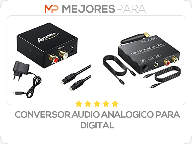 conversor audio analogico para digital