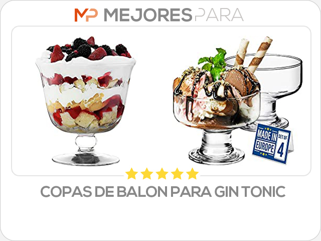 copas de balon para gin tonic