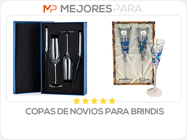 copas de novios para brindis