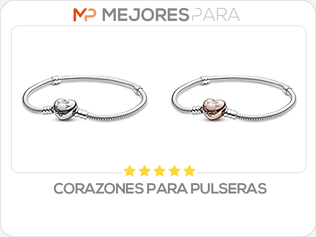 corazones para pulseras