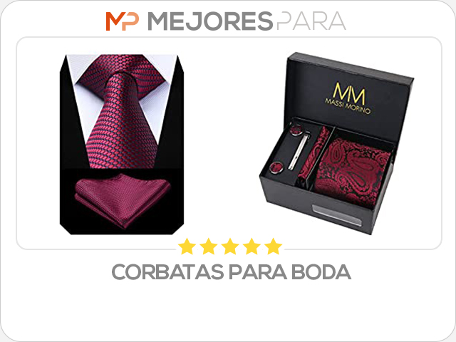 corbatas para boda