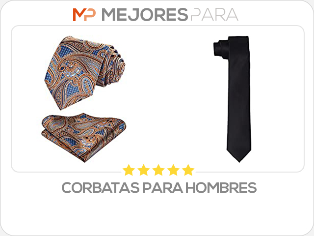 corbatas para hombres