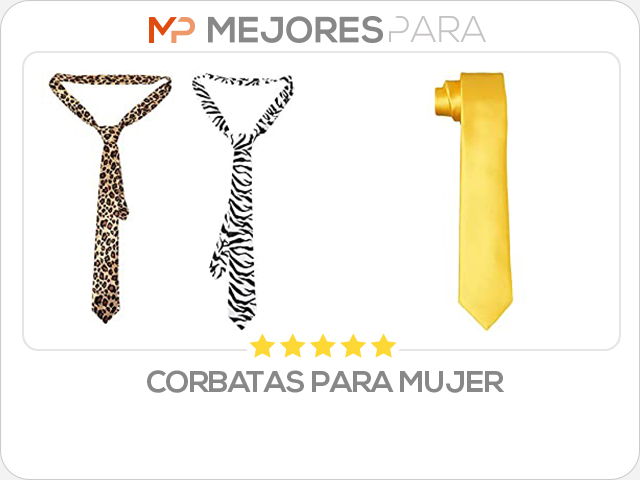 corbatas para mujer