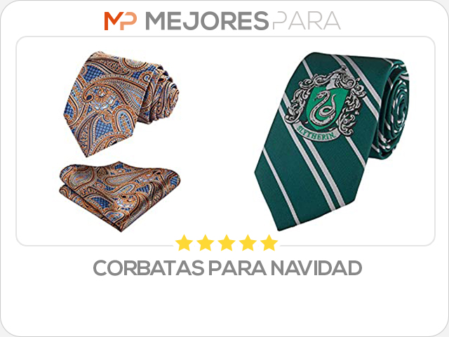 corbatas para navidad