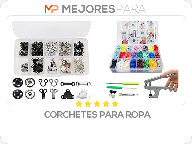 corchetes para ropa