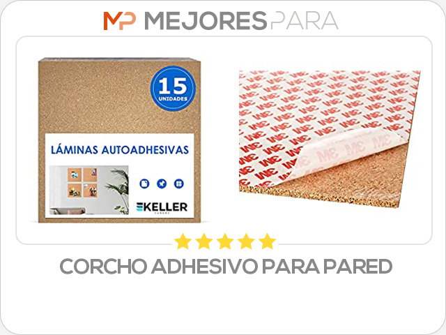 corcho adhesivo para pared