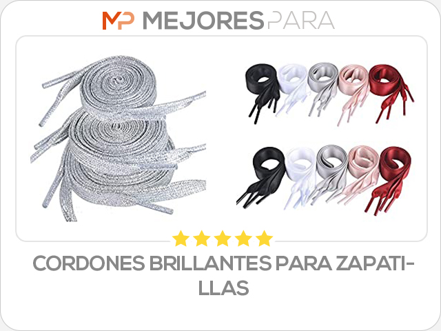 cordones brillantes para zapatillas