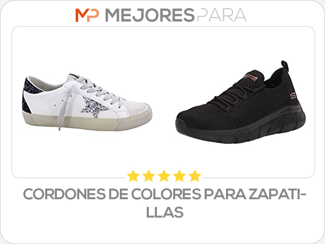 cordones de colores para zapatillas