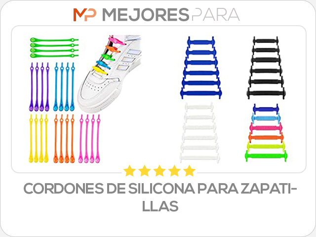 cordones de silicona para zapatillas