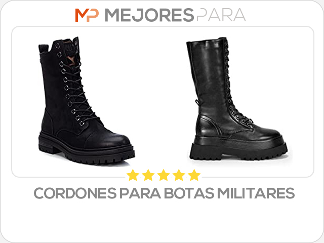 cordones para botas militares