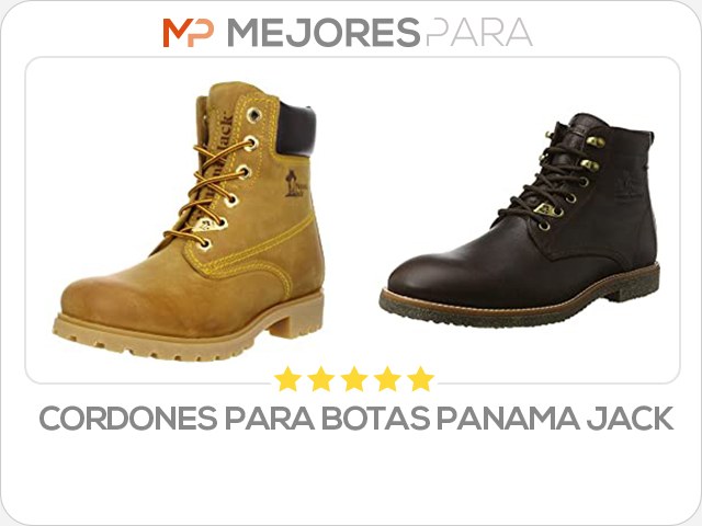 cordones para botas panama jack