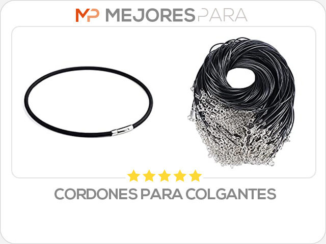 cordones para colgantes