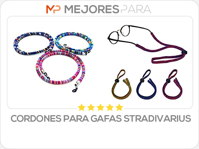 cordones para gafas stradivarius