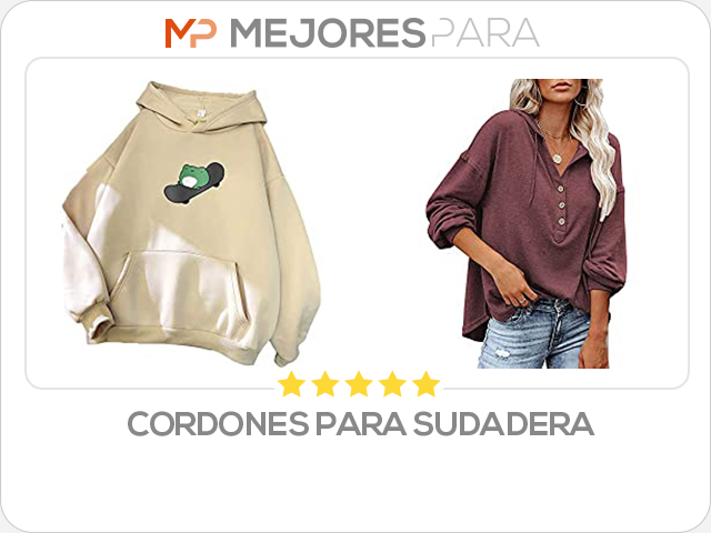 cordones para sudadera