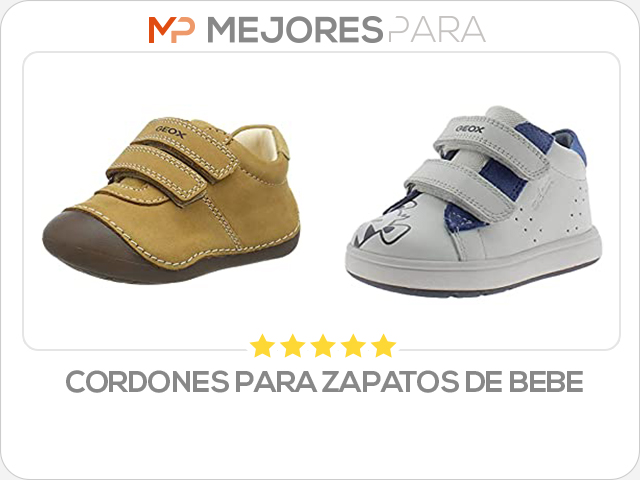 cordones para zapatos de bebe