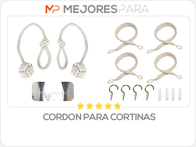 cordon para cortinas