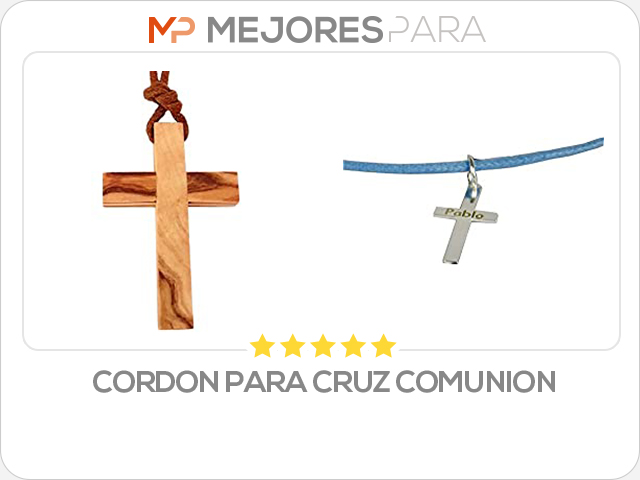 cordon para cruz comunion