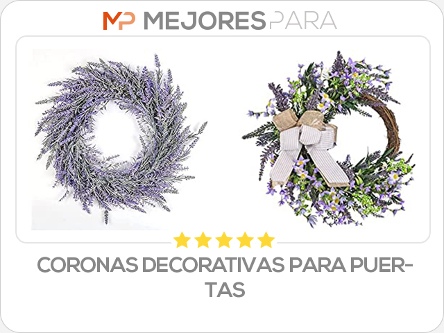 coronas decorativas para puertas