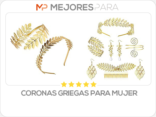 coronas griegas para mujer