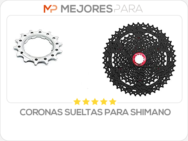 coronas sueltas para shimano