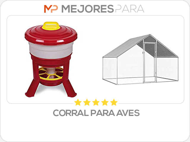 corral para aves