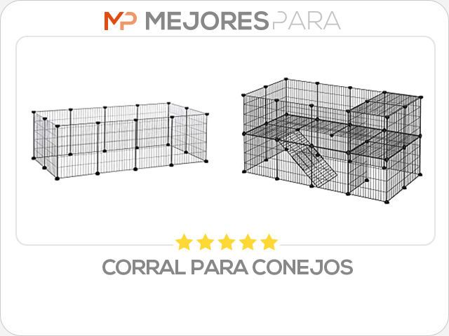 corral para conejos