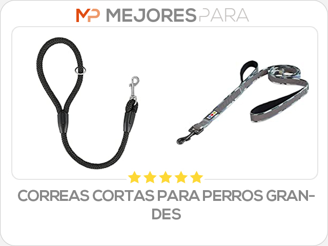 correas cortas para perros grandes