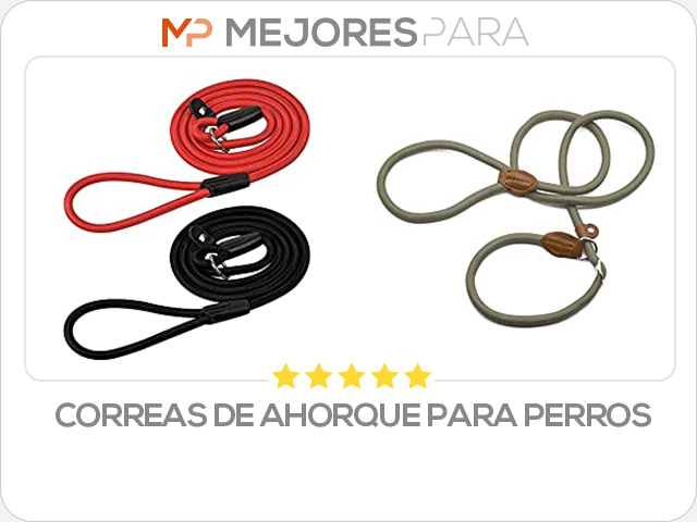 correas de ahorque para perros