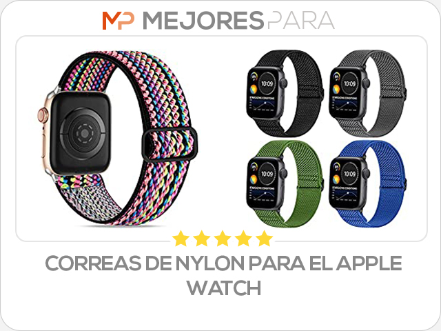 Correas de nylon para el Apple Watch