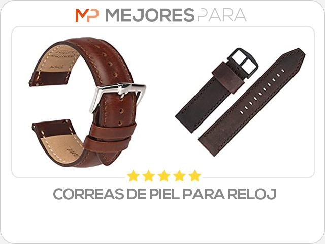 correas de piel para reloj