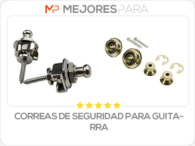 correas de seguridad para guitarra