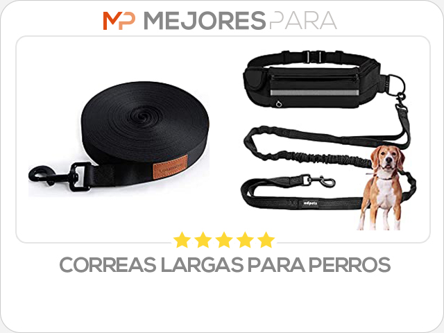 correas largas para perros